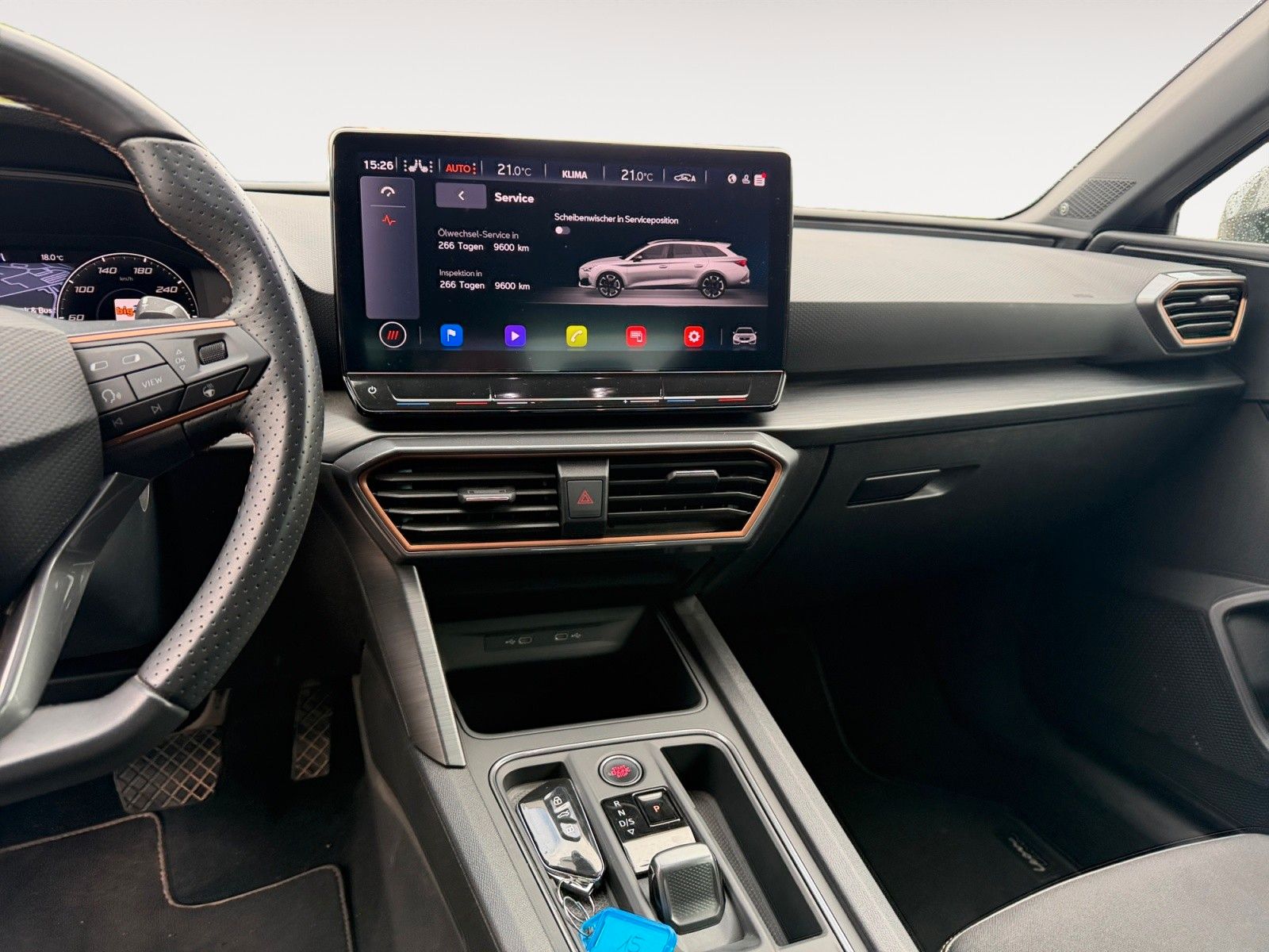 Fahrzeugabbildung CUPRA Leon Sportstourer 1.5 eTSI DSG 1.HD/AHK/el.Heckk