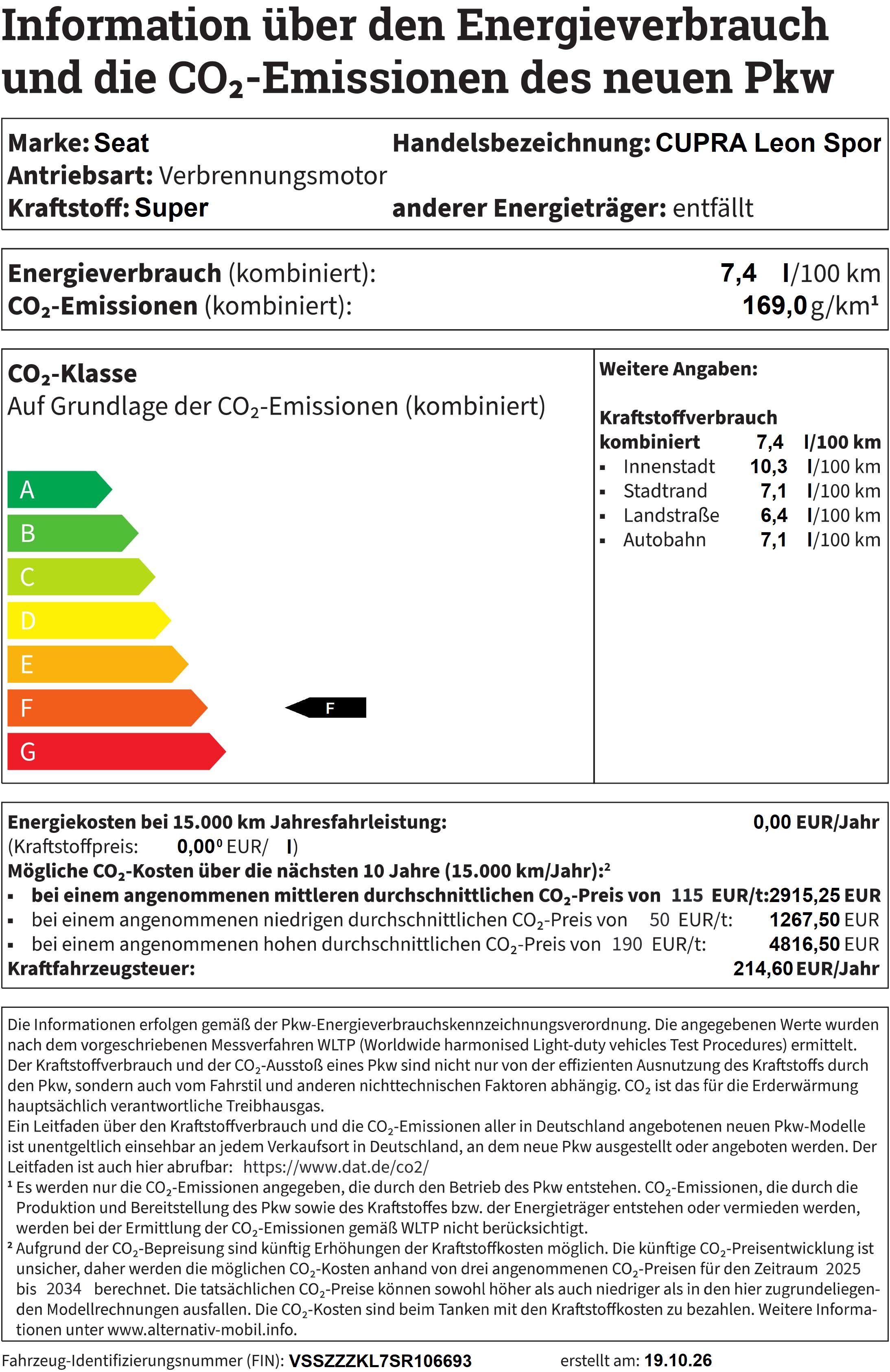 Fahrzeugabbildung CUPRA Leon Sportstourer 2.0 TSI 150 kW (204 PS) 7-Gang-DSG 4Drive
